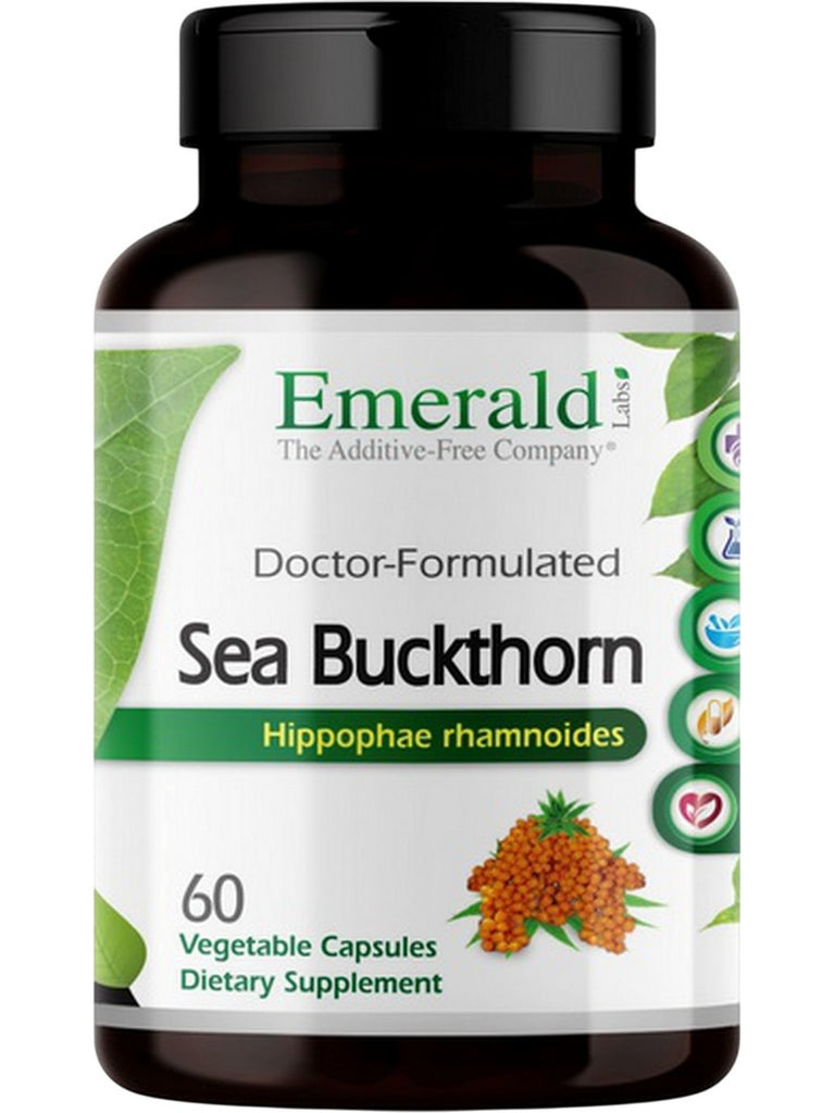 Emerald Labs, Sea Buckthorn, 60 Vegetable Capsules