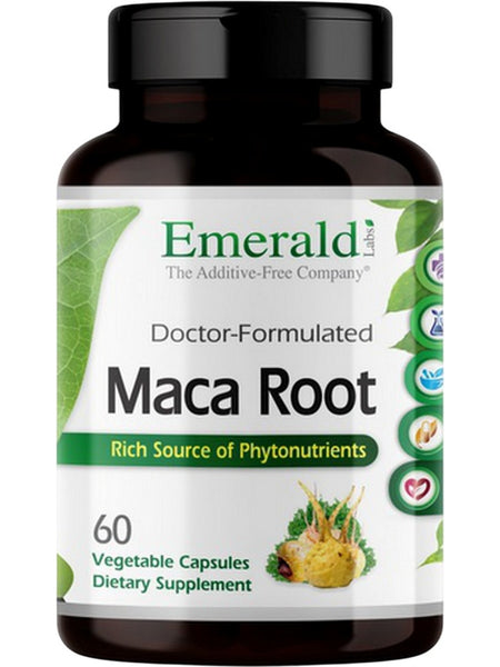 Emerald Labs, Maca Root, 60 Vegetable Capsules