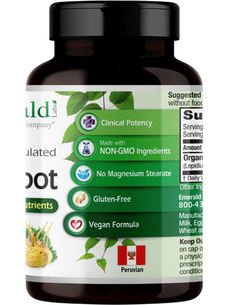 Emerald Labs, Maca Root, 60 Vegetable Capsules