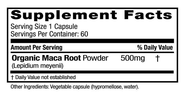 Emerald Labs, Maca Root, 60 Vegetable Capsules