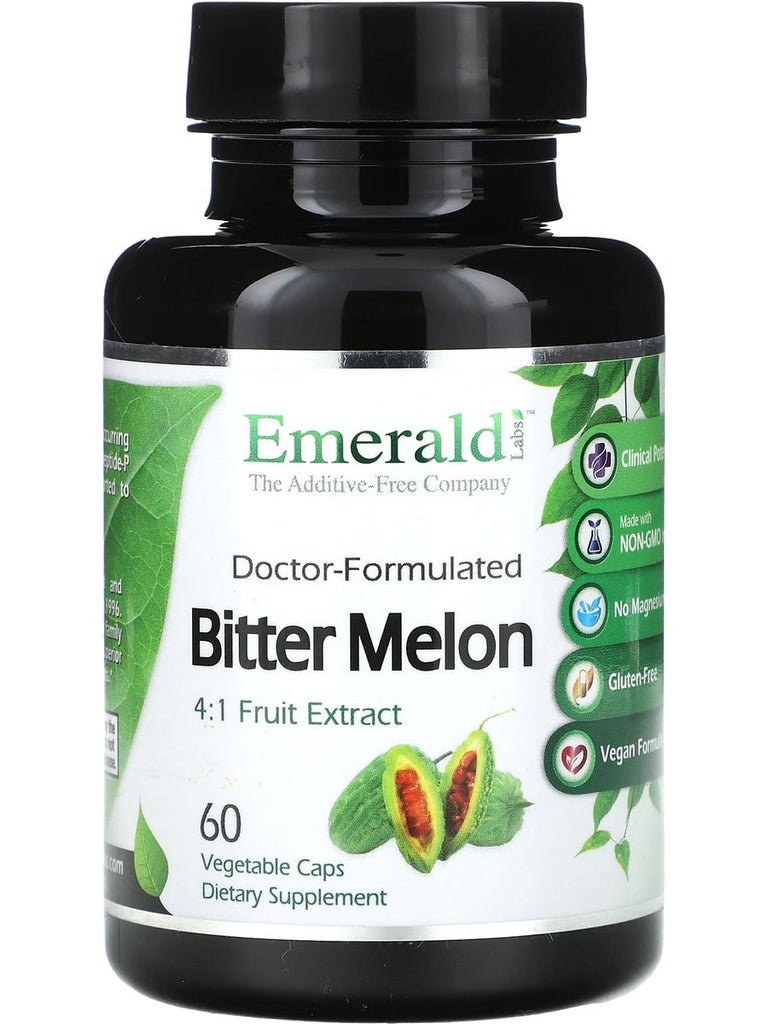 Emerald Labs, Bitter Melon, 60 Vegetable Capsules