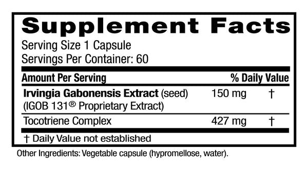 Emerald Labs, African Mango, 300 mg, 60 Vegetable Capsules