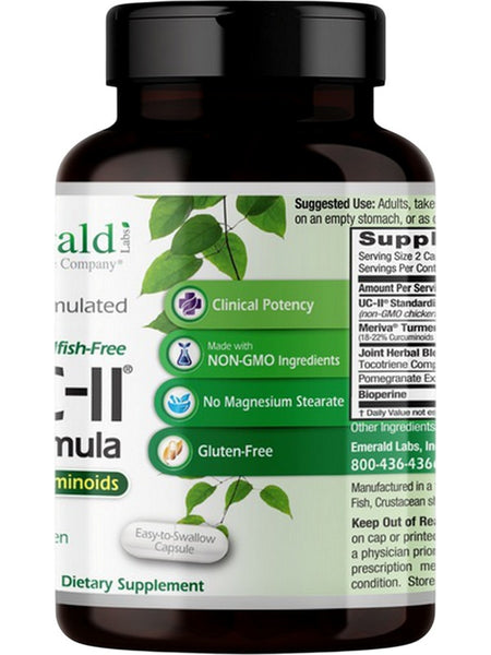 Emerald Labs, UC-II Joint Formula, 60 Vegetable Capsules