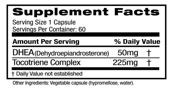 Emerald Labs, DHEA, 50mg, 60 Vegetable Capsules