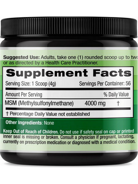Emerald Labs, MSM Powder, 8 oz