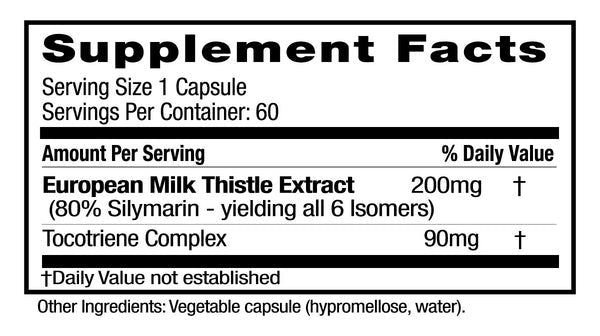 Emerald Labs, Milk Thistle, 60 Vegetable Capsules