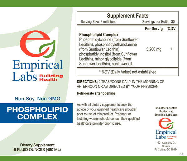 Empirical Labs, Phospholipid Complex, 8 fluid ounces