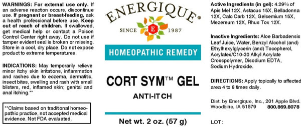 Energique, Cort Sym Gel (Anti-Itch), 2 oz