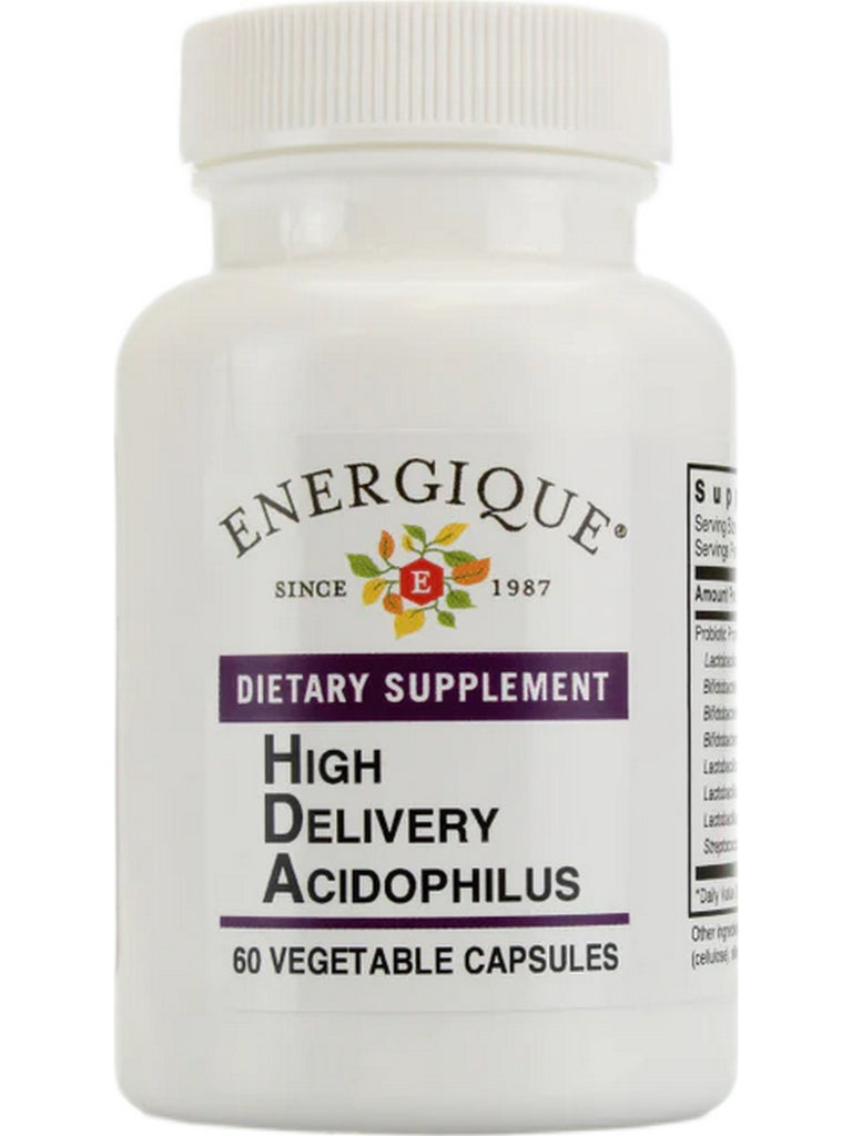 Energique, High Delivery Acidophilus, 60 Vegetable Capsules