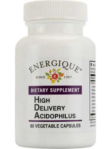 Energique, High Delivery Acidophilus, 60 Vegetable Capsules