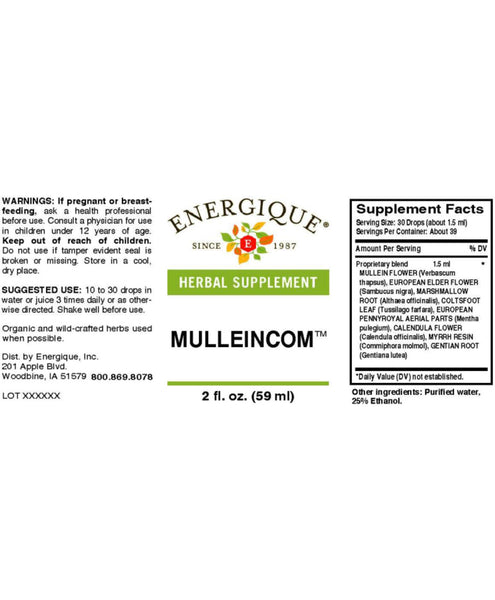 Energique, Mulleincom, 2 fl oz
