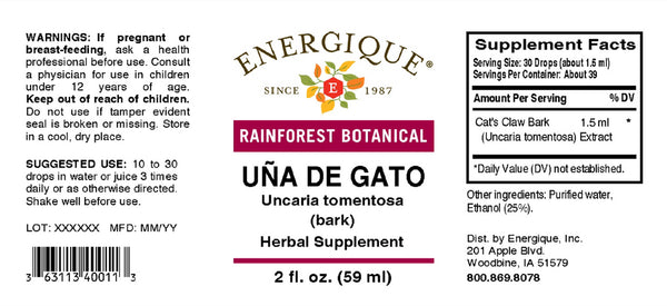 Energique, Una De Gato Liquid, 2 fl oz