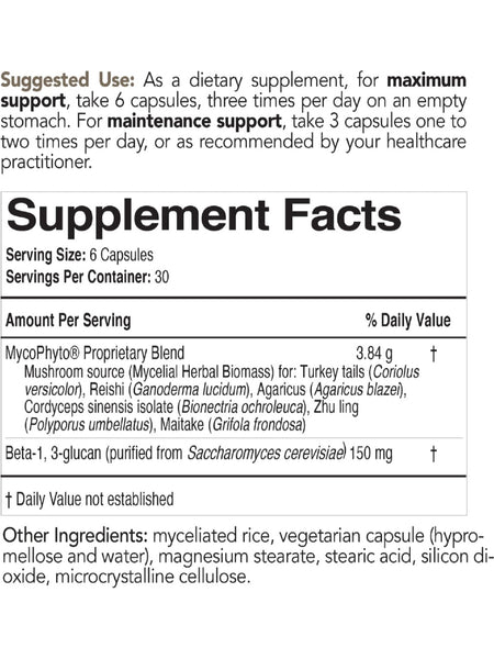 Econugenics, MycoPhyto Complex, 180 vcaps