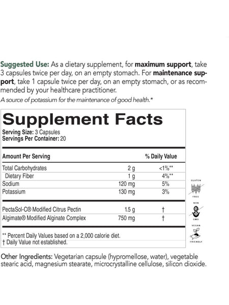 Econugenics, PectaClear Detox Formula, 60 vegicaps