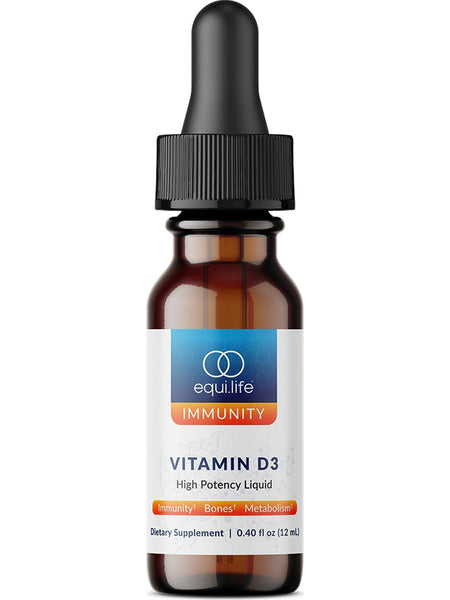 EquiLife, Vitamin D3, High-Potency Liquid, 0.40 fl oz