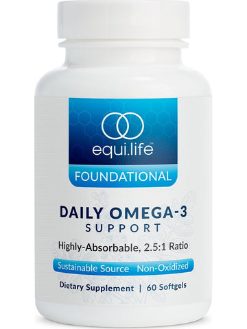 EquiLife, Daily Omega-3 Support, 60 Softgels
