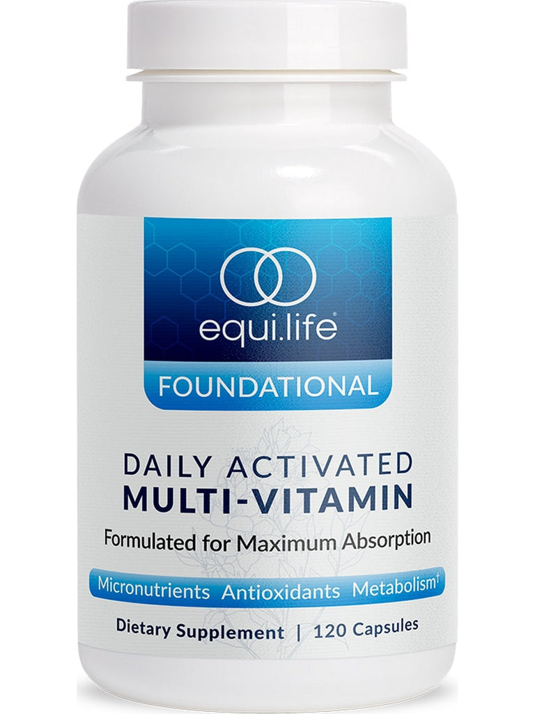 EquiLife, Daily Activated Multi-Vitamin, 120 Capsules
