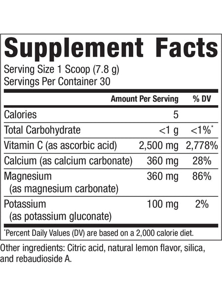EquiLife, Alkalizing Vitamin C, Lemon Splash, 8.3 oz