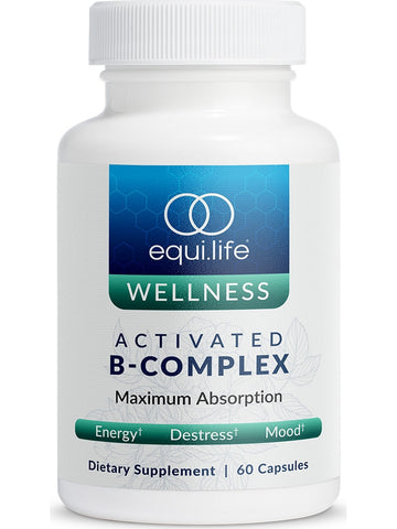 EquiLife, Activated B-Complex, 60 Capsules