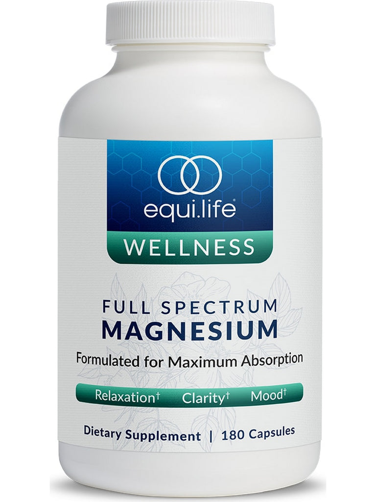 EquiLife, Full Spectrum Magnesium, 180 Capsules