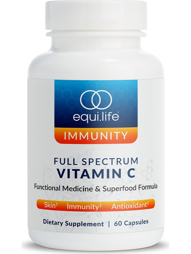 EquiLife, Full Spectrum Vitamin C, 60 Capsules