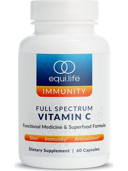 EquiLife, Full Spectrum Vitamin C, 60 Capsules