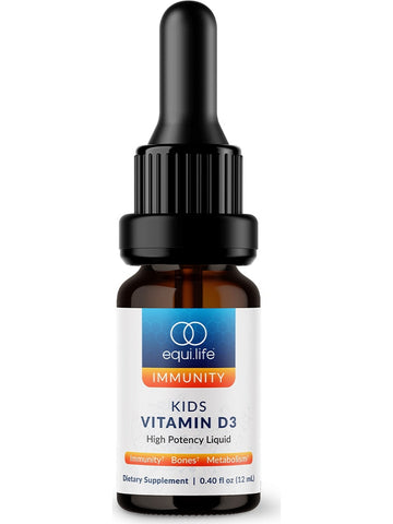 EquiLife, Kids Vitamin D3 (Liquid), 0.40 fl oz