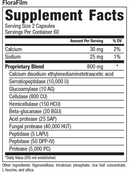 EquiLife, FloraFilm, 120 Capsules