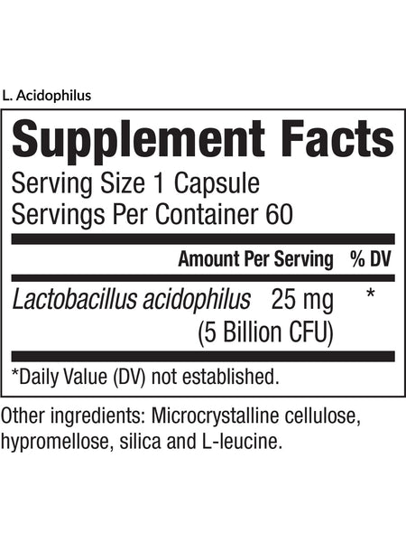 EquiLife, L. Acidophilus, 60 Capsules