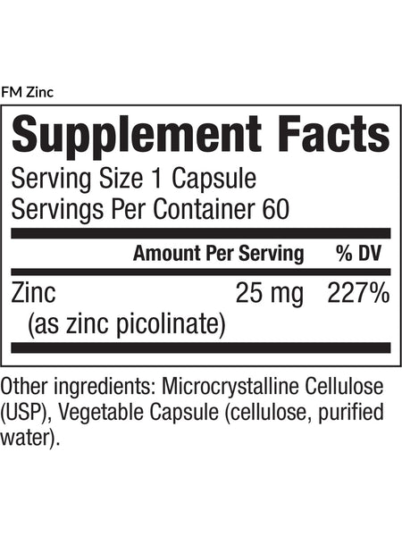 EquiLife, FM Zinc, 60 Capsules