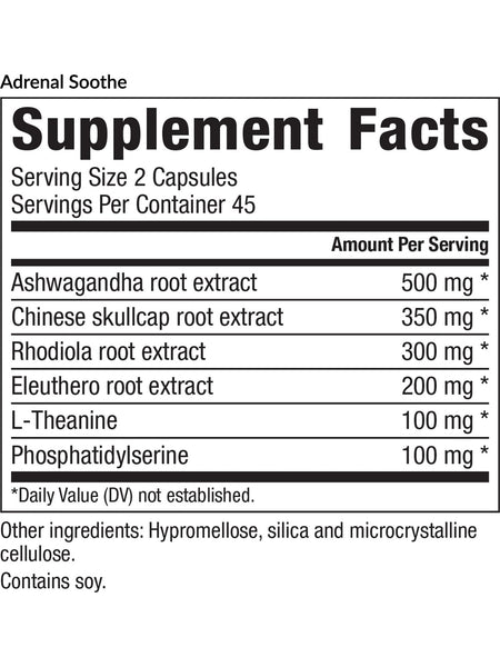 EquiLife, Adrenal Soothe, 90 Capsules