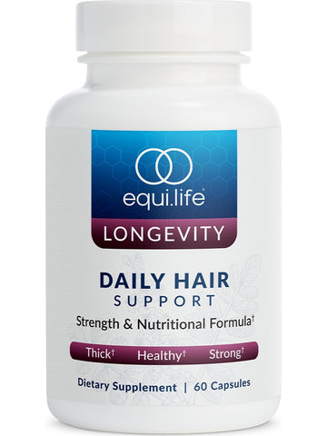 EquiLife, Daily Hair Support, 60 Capsules