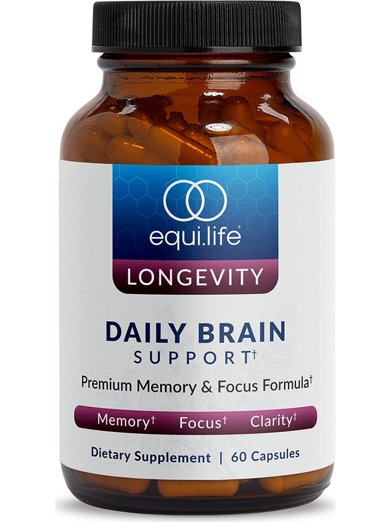 EquiLife, Daily Brain Support, 60 Capsules