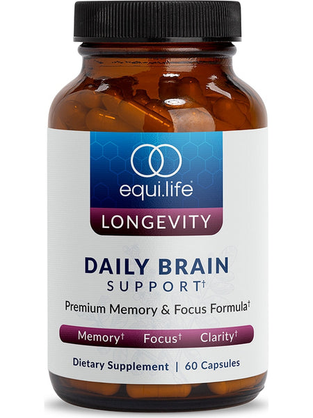 EquiLife, Daily Brain Support, 60 Capsules