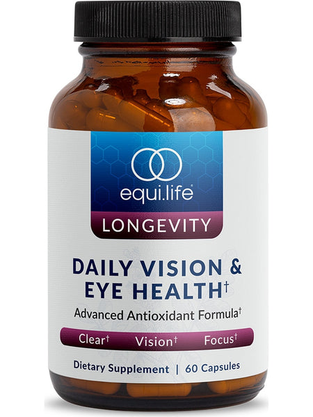 EquiLife, Daily Vision & Eye Health, 60 Capsules