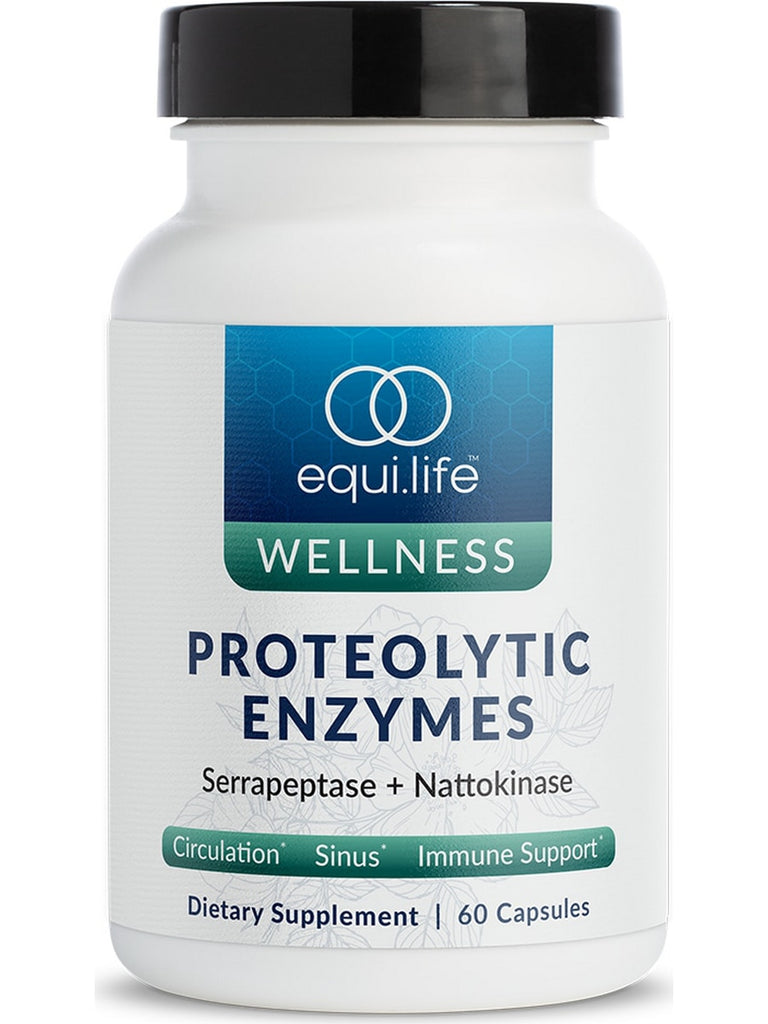 EquiLife, Proteolytic Enzymes, 60 Capsules