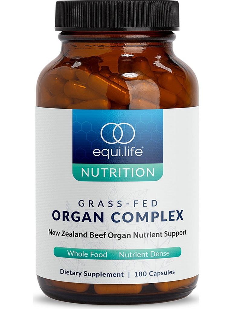 EquiLife, Grass-Fed Organ Complex, 180 Capsules
