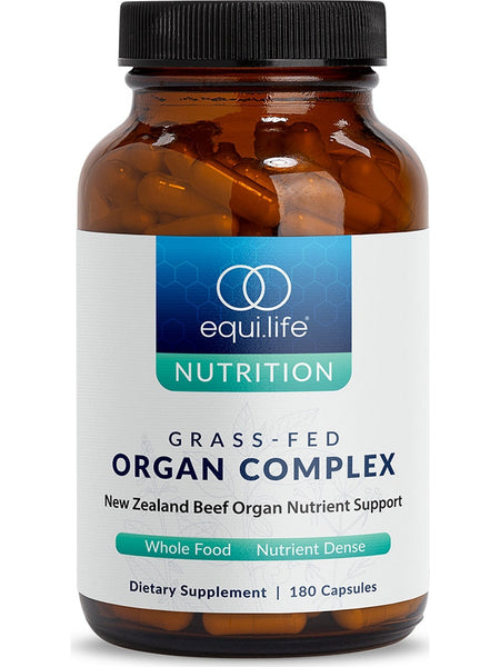 EquiLife, Grass-Fed Organ Complex, 180 Capsules