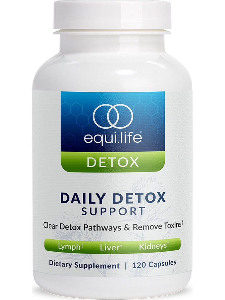 EquiLife, Daily Detox Support, 120 Capsules