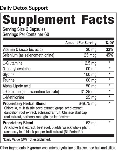 EquiLife, Daily Detox Support, 120 Capsules