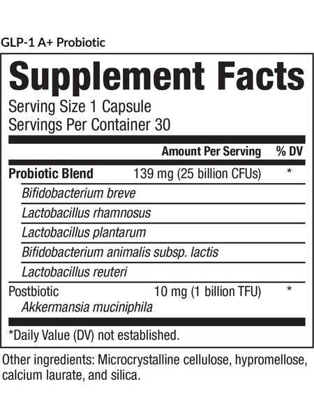 EquiLife, GLP-1 A+ Probiotic, 30 Capsules