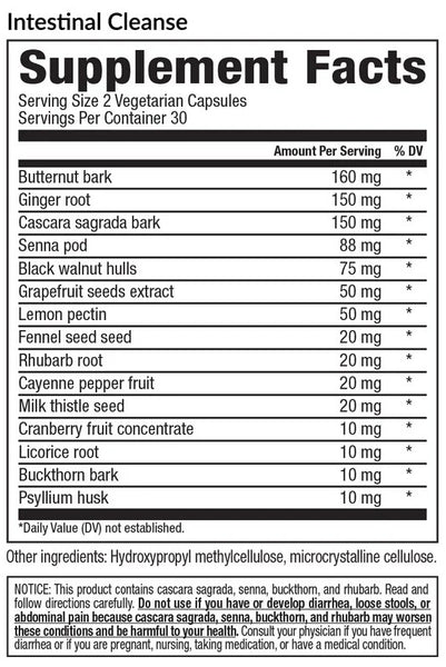 EquiLife, Intestinal Cleanse, 60 Capsules