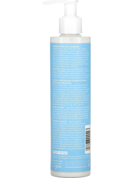 Earth Science, A-D-E, Creamy Fruit Oil Cleanser, 8 fl oz