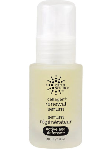Earth Science, Cellagen Renewal Serum Active Age Defense, 1 fl oz