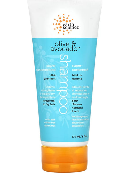 Earth Science, Olive and Avocado Shampoo, 6 fl oz