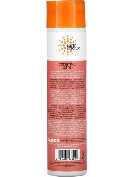 Earth Science, Ceramide Care Clarifying Shampoo, 10 fl oz