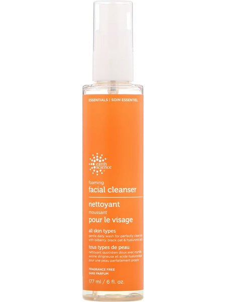 Earth Science, Foaming Facial Cleanser, 6 fl oz