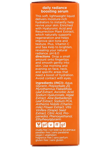 Earth Science, Daily Radiance Boosting Serum, 1 fl oz