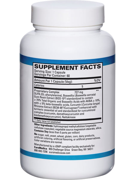 EuroMedica, Curaphen, 60 Capsules