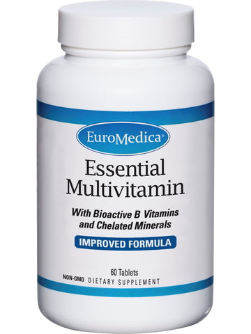 EuroMedica, Essential Multivitamin, 60 Tablets